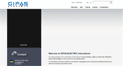 Desktop Screenshot of gifas-electric.com